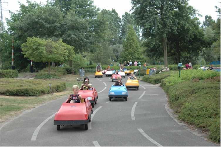 Autorijden op Verkeerspark Assen