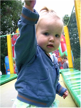 Nadie op trampoline